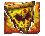 Chaos Crew 3 pizzapunt symbool uit de uitbetalingstabel